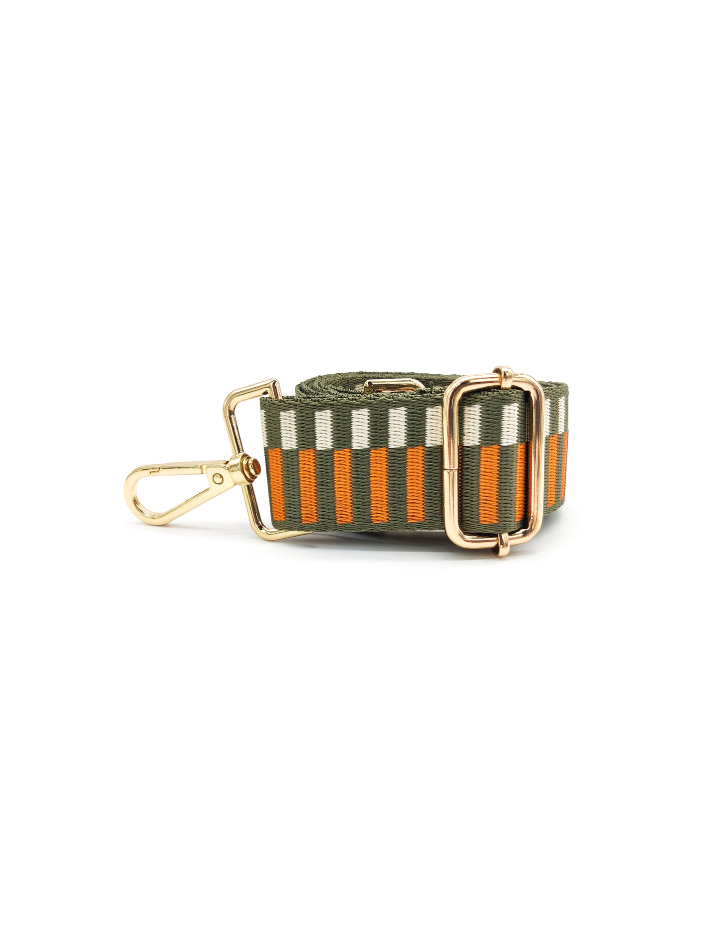 Nylon Strap Adjustable (Olive & Orange)