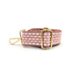 Nylon Strap Adjustable (Pink Weaved)