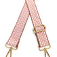 Nylon Strap Adjustable (Pink Weaved)