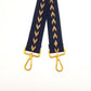 Nylon Strap Antique Gold (Navy Blue)