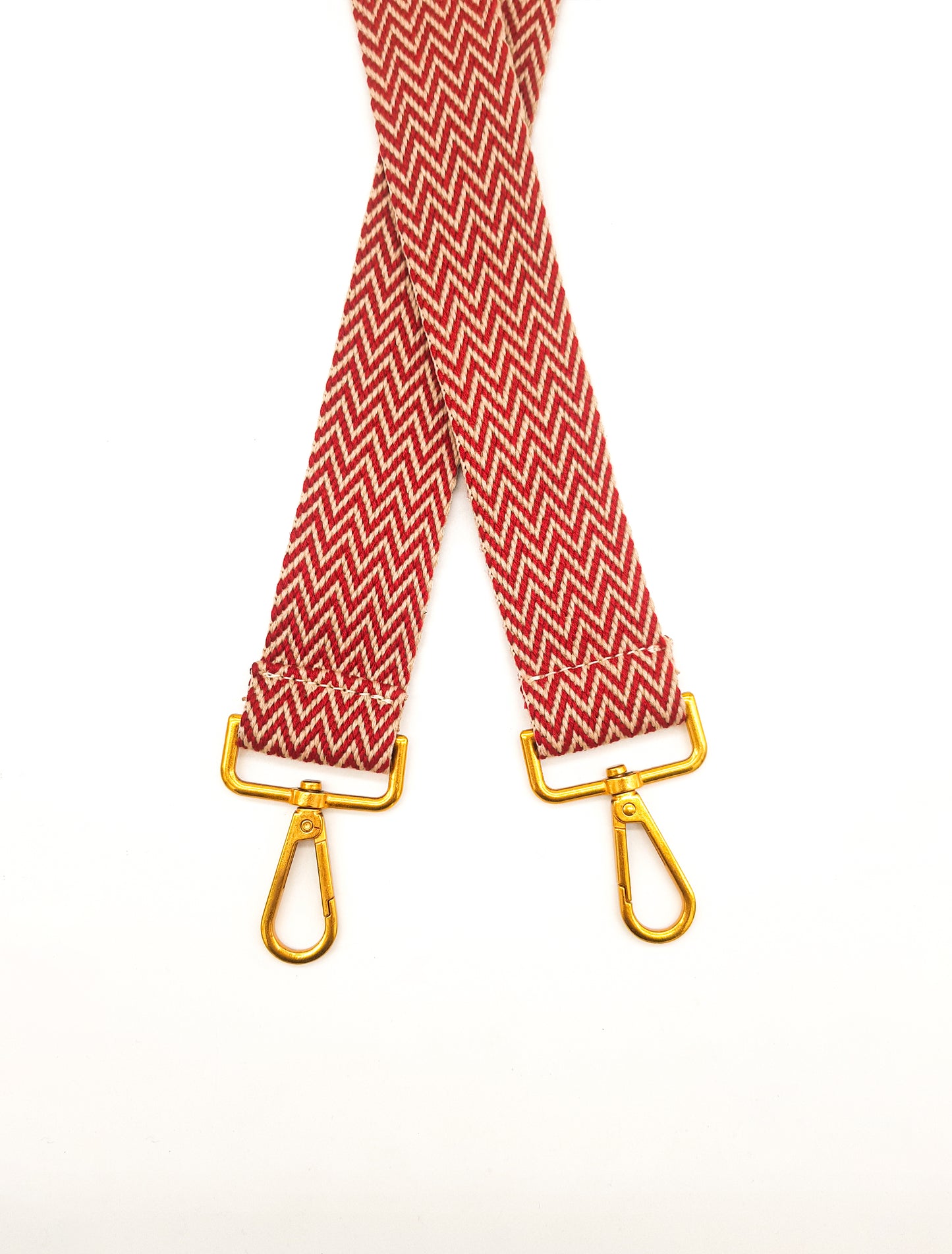 Nylon Strap Antique Gold (Red)